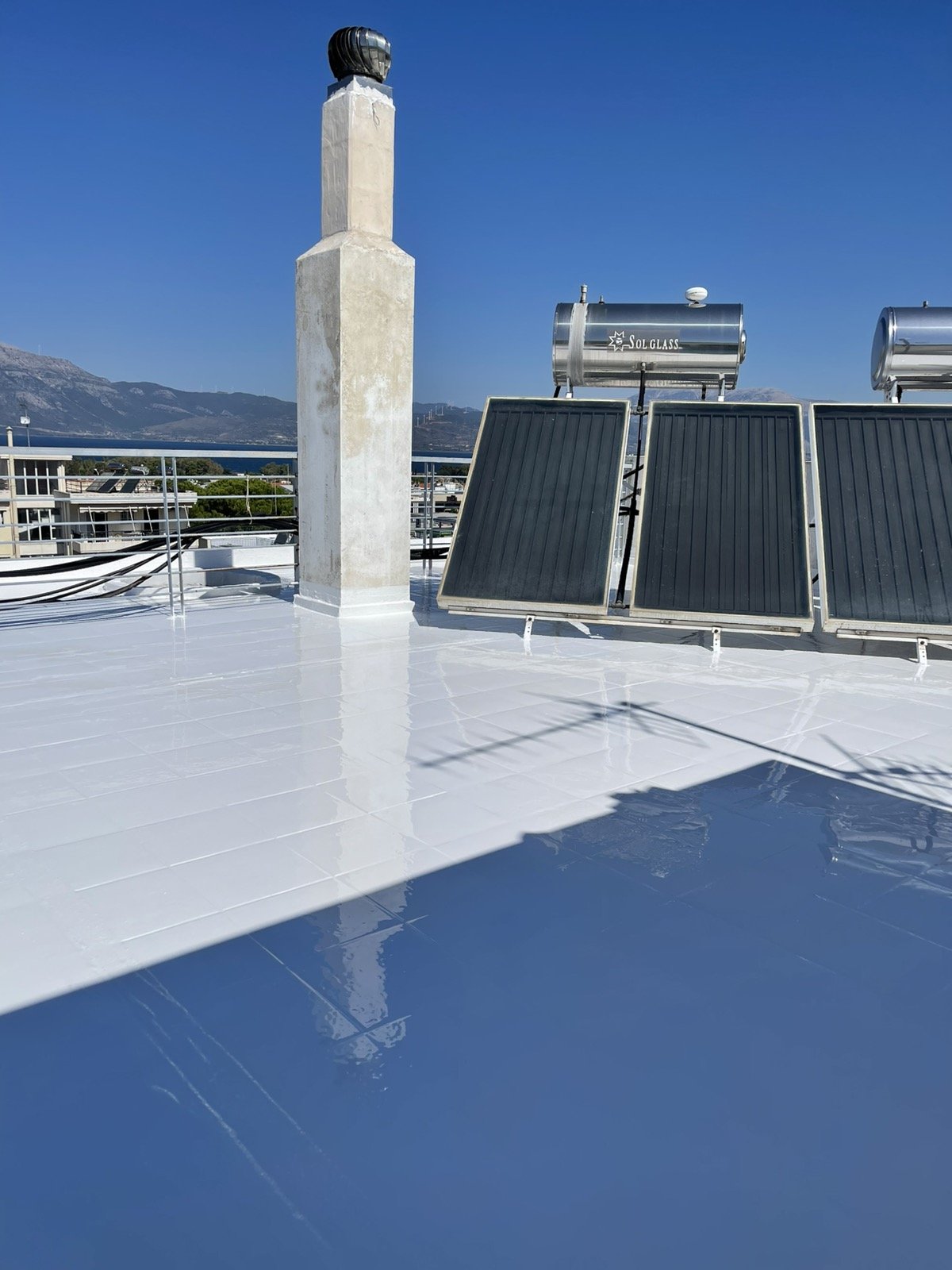 WATERPROOFING USING A LIQUID-APPLIED POLYURETHANE MEMBRANE